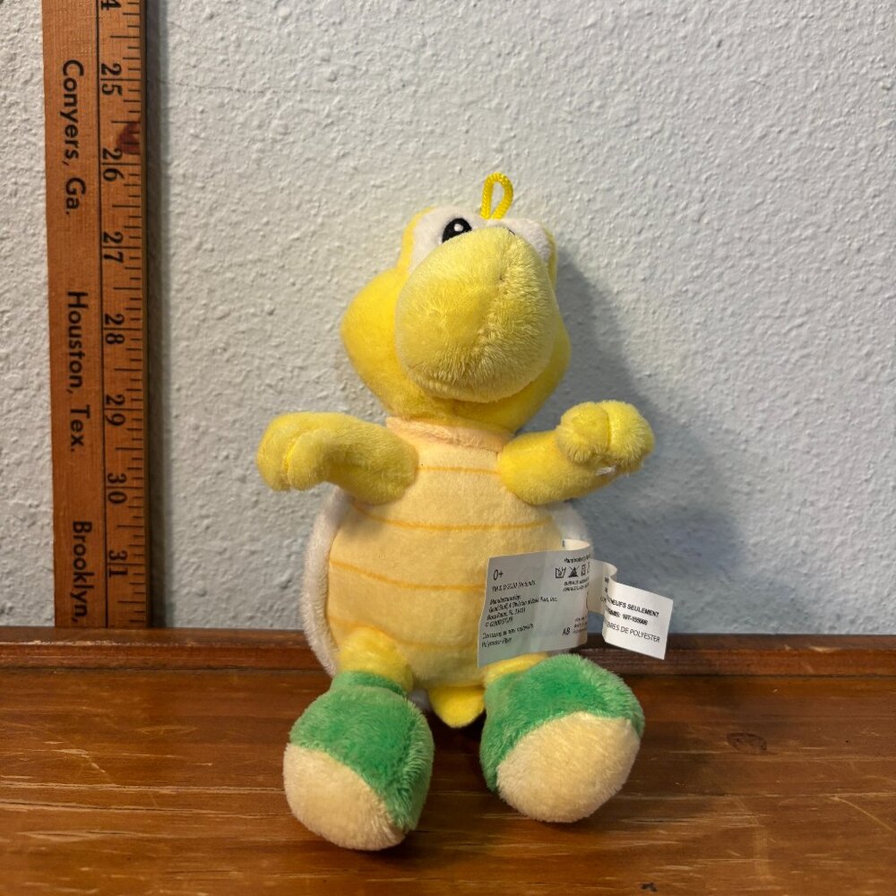 Super Mario Nintendo 2020 Koopa Troopa 7" Plush Stuffed Toy